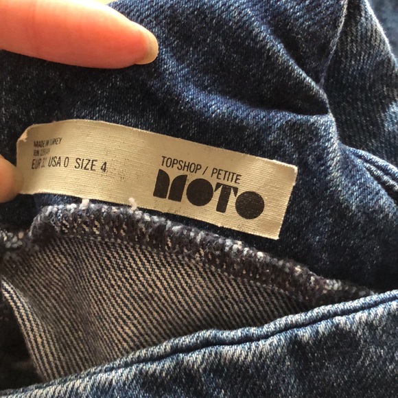 TOPSHOP Denim Dress - Picture 6 of 7